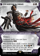 Ezio Auditore da Firenze (Showcase) (Textured Foil) (ACR-267) - Assassin's Creed: (Showcase) (Borderless) Foil