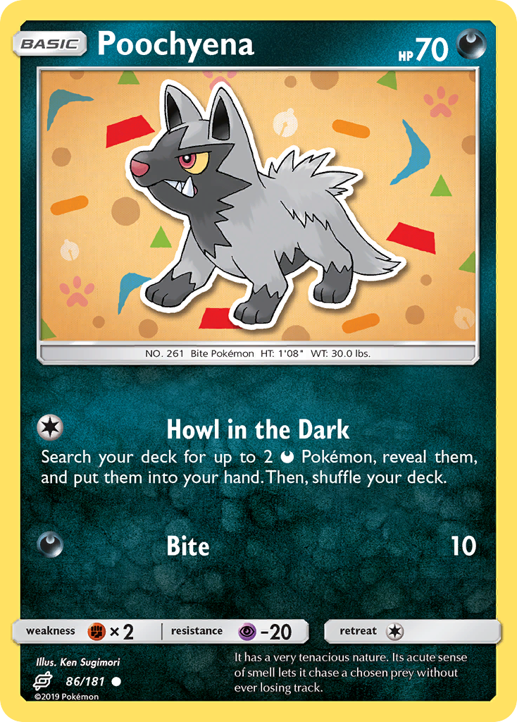 Poochyena 86/181 - SM  Team Up