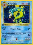 Gyarados - 6/102 - 1st Edition Holofoil Base Set Shadowless - Holo Rare