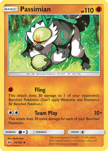 Passimian 73/149 - SM Base Set