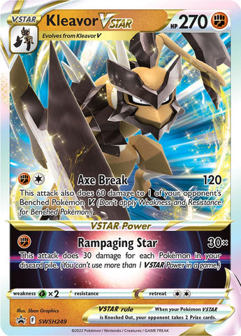 Kleavor VSTAR - SWSH249 SWSH249 - Jumbo Cards Holofoil