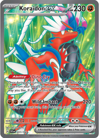 Koraidon ex - 231/198 231 - SV01 Scarlet & Violet Base Set Holofoil
