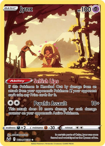 Jynx TG04/30 - SWSH12 Silver Tempest Trainer Gallery Holofoil