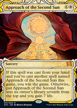 Approach of the Second Sun (STA-001) - Strixhaven Mystical Archive: (Showcase) (Borderless)