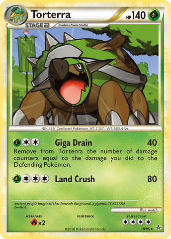 Torterra/95 - Unleashed Holofoil