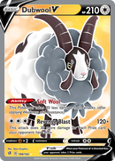 Dubwool V (Full Art) 188/192 - SWSH02 Rebel Clash Holofoil