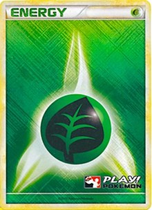 Grass Energy (2010 Play! Pokemon) - League & Championship Cards Holofoil