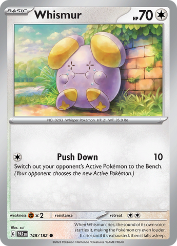 Whismur 148 - SV04 Paradox Rift
