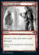 Faithless Salvaging (Showcase) (MH2-349) - Modern Horizons 2: (Showcase)