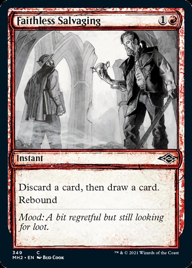 Faithless Salvaging (Showcase) (MH2-349) - Modern Horizons 2: (Showcase)