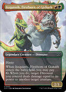 Itzquinth, Firstborn of Gishath (Borderless) (LCI-331) - The Lost Caverns of Ixalan (Borderless)