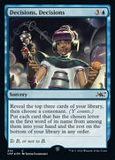 Decisions, Decisions (Galaxy Foil) (UNF-330) - Unfinity Foil