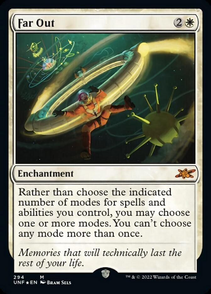 Far Out (Galaxy Foil) (UNF-294) - Unfinity Foil