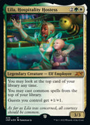 Lila, Hospitality Hostess (Galaxy Foil) (UNF-456) - Unfinity Foil