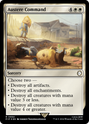 Austere Command (Surge Foil) (PIP-684) - Fallout Foil