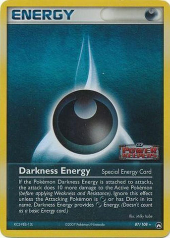 Darkness Energy (Special) 87/108 - Power Keepers Reverse Holofoil