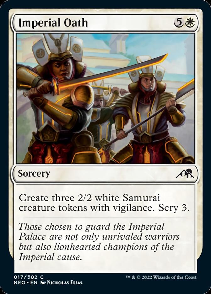 Imperial Oath (NEO-017) - Kamigawa: Neon Dynasty