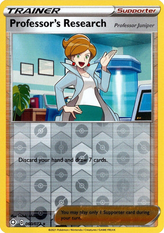 Professor's Research - 060/072 (2021) - Professor Program Promos Reverse Holofoil