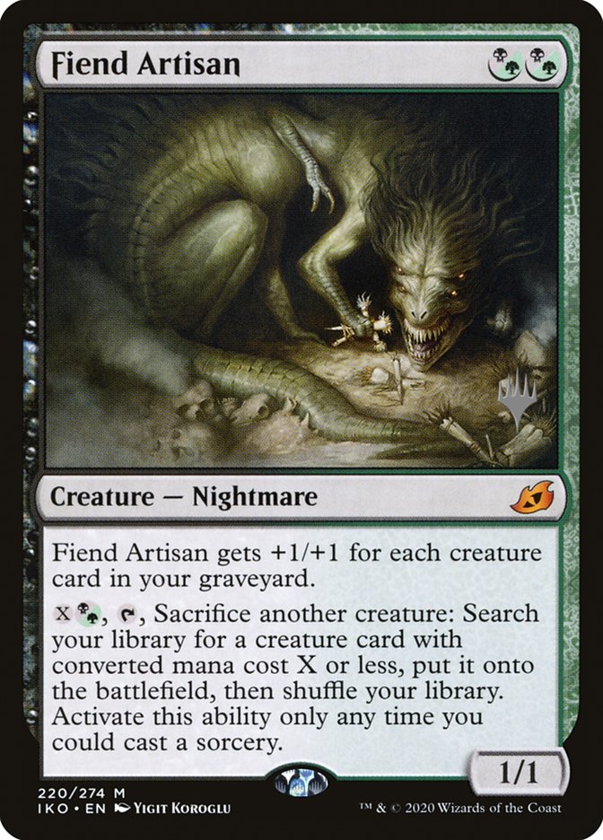Fiend Artisan (PPIKO-220) - Ikoria: Lair of Behemoths Promos