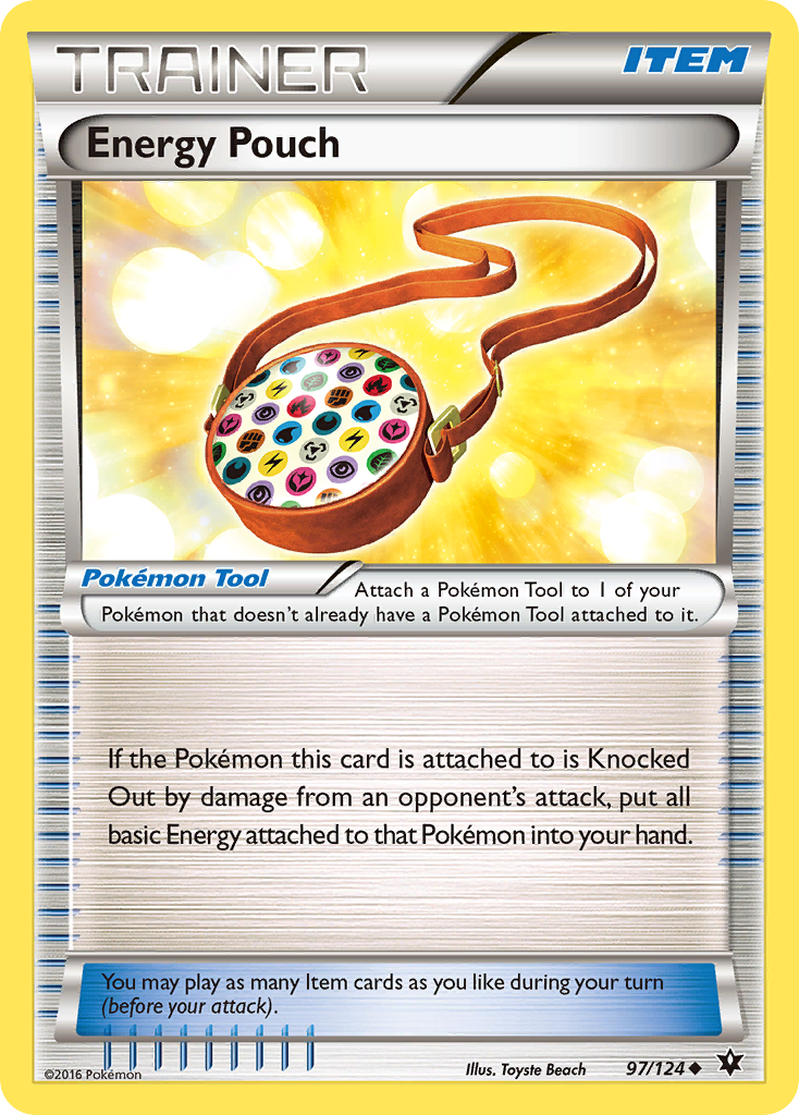 Energy Pouch 97/124 - XY  Fates Collide