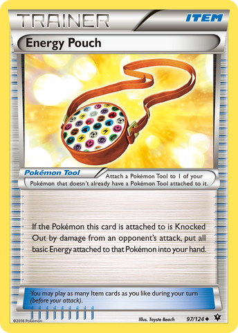 Energy Pouch 97/124 - XY  Fates Collide