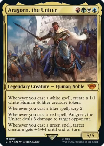 Aragorn, the Uniter (LTR-192) - The Lord of the Rings: Tales of Middle-earth