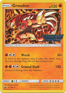 Groudon - 81/168 (Cosmos Holo) (Gamestop Promo) 81 - Miscellaneous Cards & Products Holofoil