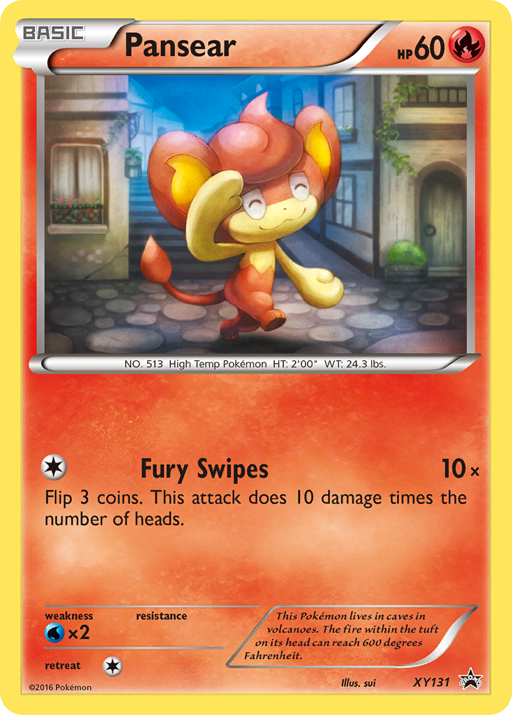 Pansear XY131/211 - XY Promos Holofoil