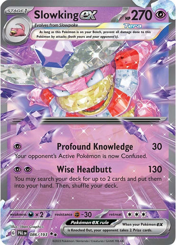 Slowking ex - 086/193 86 - SV02 Paldea Evolved Holofoil