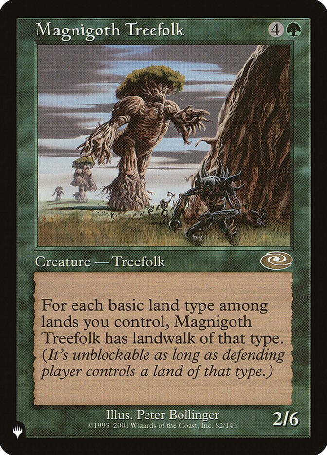 Magnigoth Treefolk (LIST-82/143) - The List