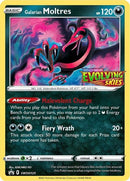 Galarian Moltres - SWSH125 (Prerelease) SWSH125/307 - SWSH Sword & Shield Promo Cards Holofoil