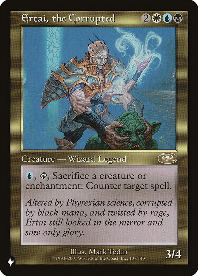 Ertai, the Corrupted (LIST-107/143) - The List