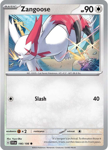 Zangoose - 146/198 146 - SV01 Scarlet & Violet Base Set