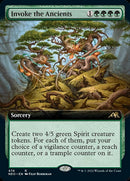 Invoke the Ancients (Extended Art) (NEO-474) - Kamigawa: Neon Dynasty: (Extended Art)
