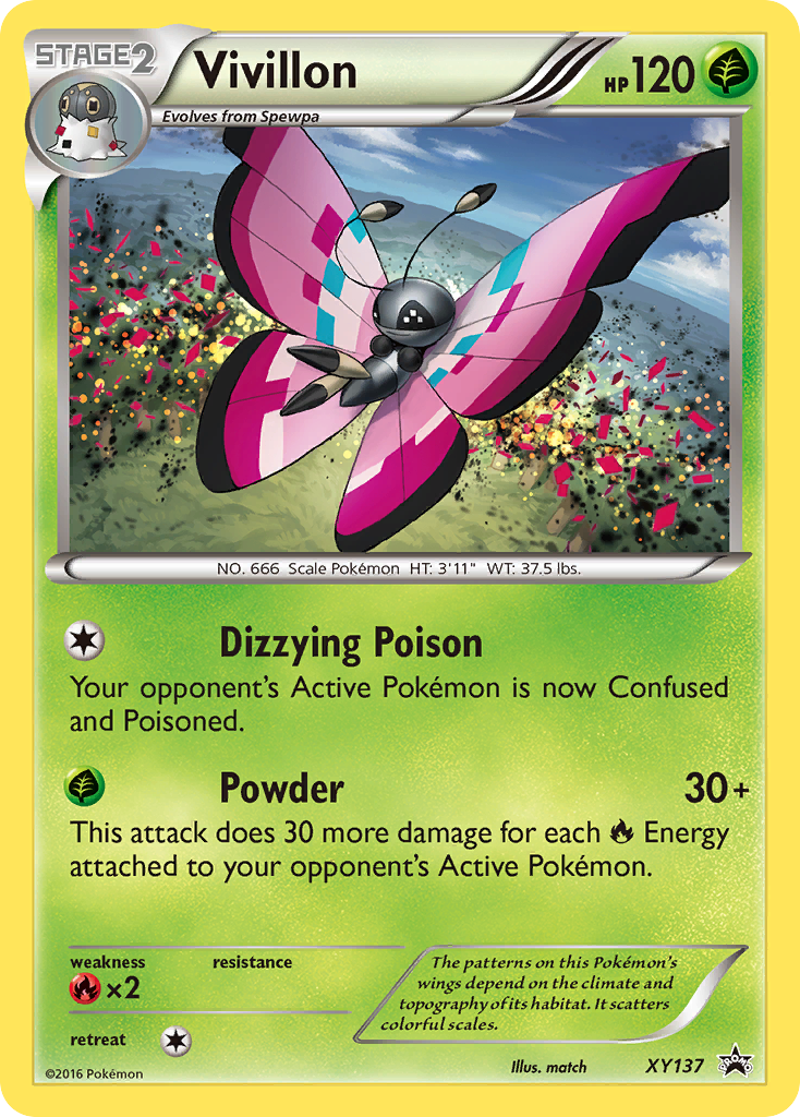 Vivillon/211 - XY Promos Holofoil