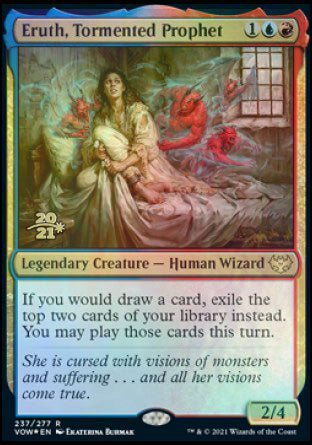 Eruth, Tormented Prophet (PRE-237) - Innistrad: Crimson Vow Promos Foil