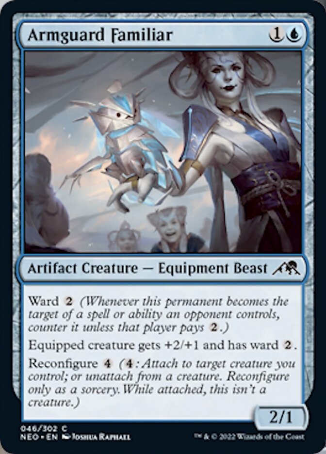 Armguard Familiar (NEO-046) - Kamigawa: Neon Dynasty