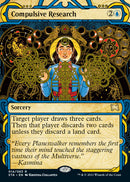 Compulsive Research (Foil Etched) (STA-014) - Strixhaven Mystical Archive (Borderless) Foil