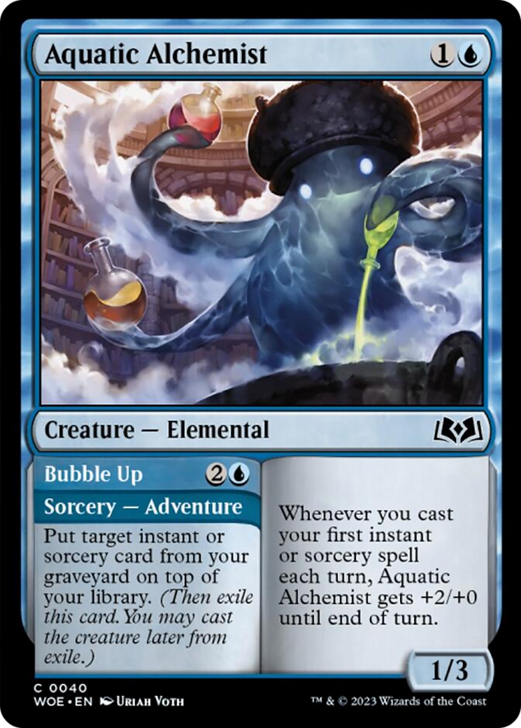 Aquatic Alchemist (WOE-040) - Wilds of Eldraine