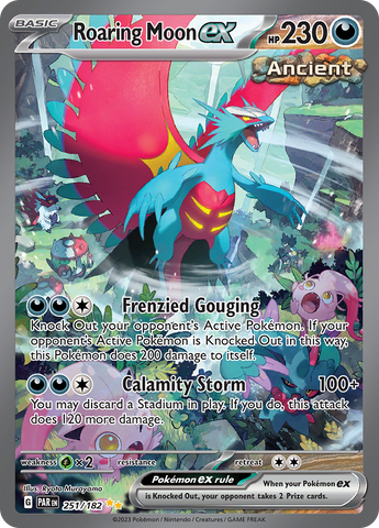 Roaring Moon ex - 251/182 251 - SV04 Paradox Rift Holofoil