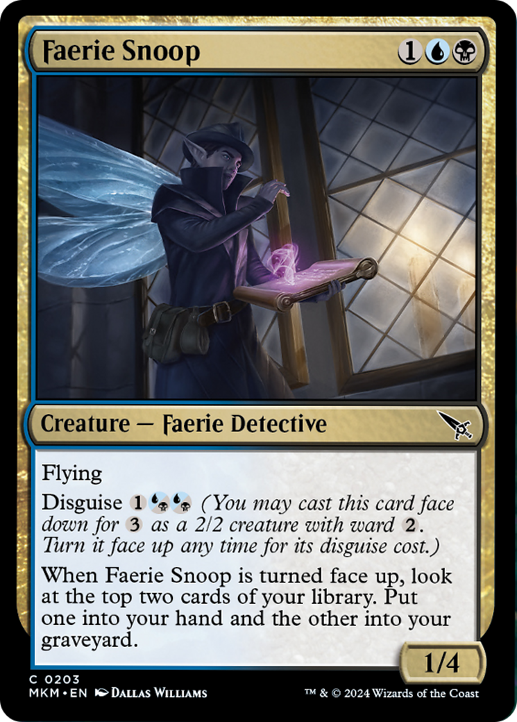 Faerie Snoop (MKM-203) - Murders at Karlov Manor