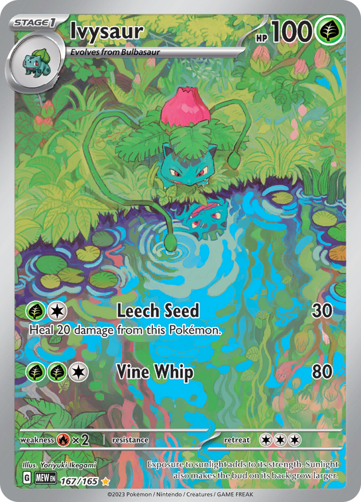 Ivysaur - 167/165 167 - SV Scarlet & Violet 151 Holofoil
