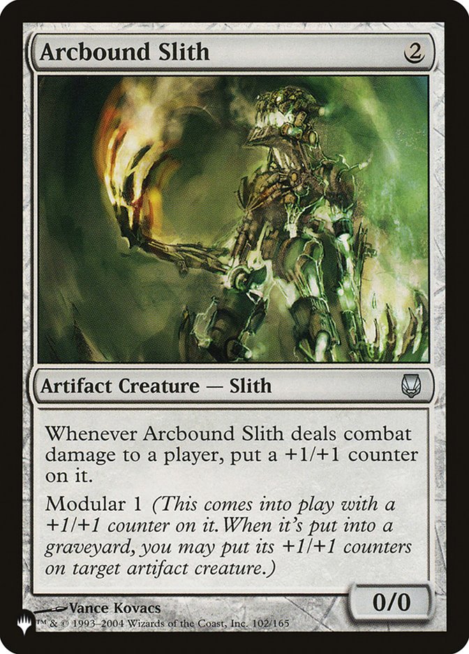 Arcbound Slith (LIST-102/165) - The List