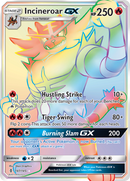Incineroar GX (Secret)/145 - SM  Guardians Rising Holofoil