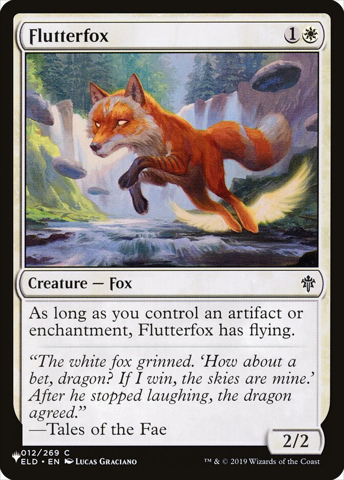 Flutterfox (LIST-012/269) - The List