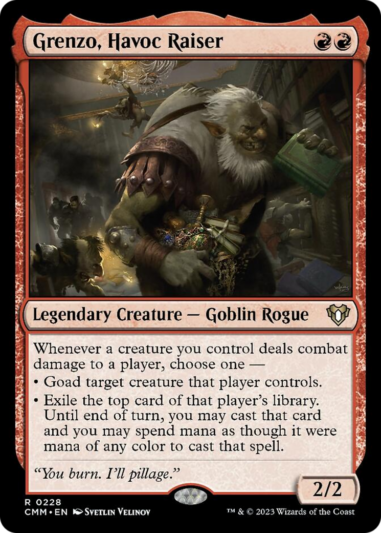 Grenzo, Havoc Raiser (CMM-228) - Commander Masters