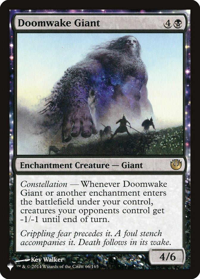 Doomwake Giant (LIST-66/165) - The List: (enchantment)