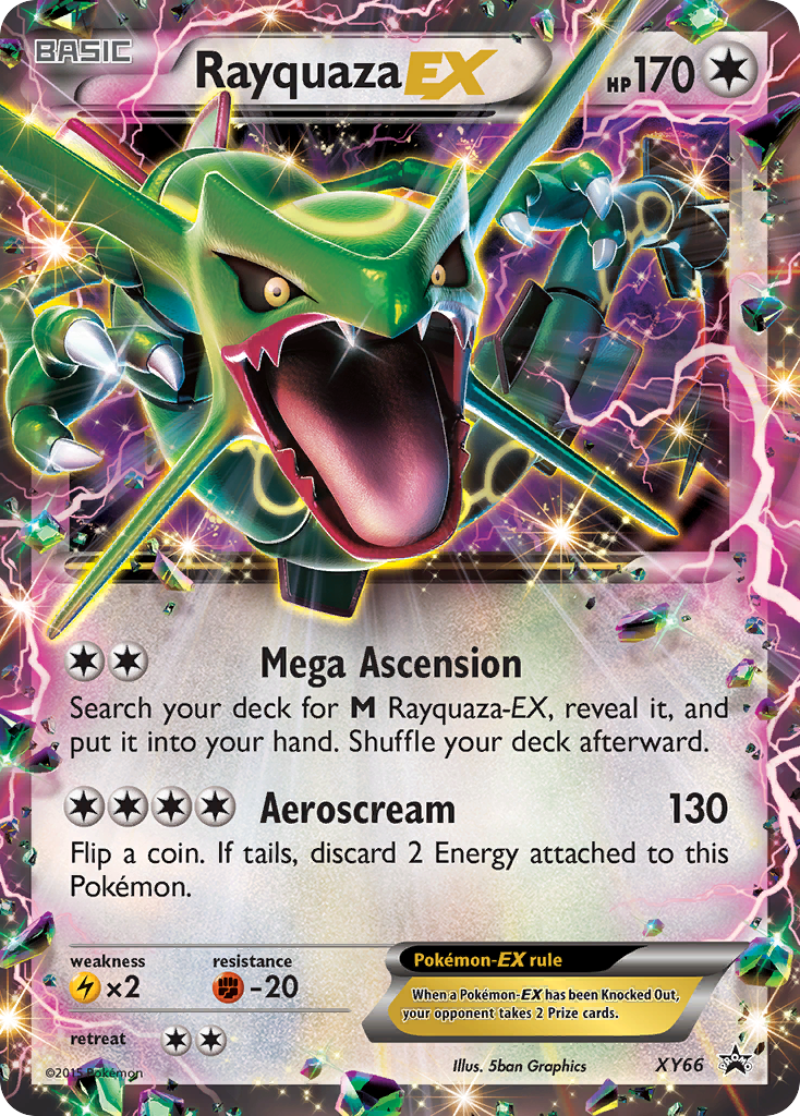 Rayquaza EX - XY66 XY66/211 - XY Promos Holofoil