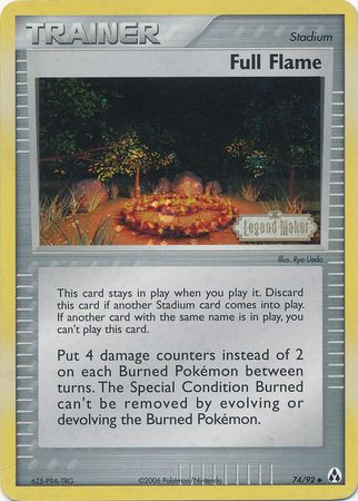 Full Flame/92 - Legend Maker Reverse Holofoil