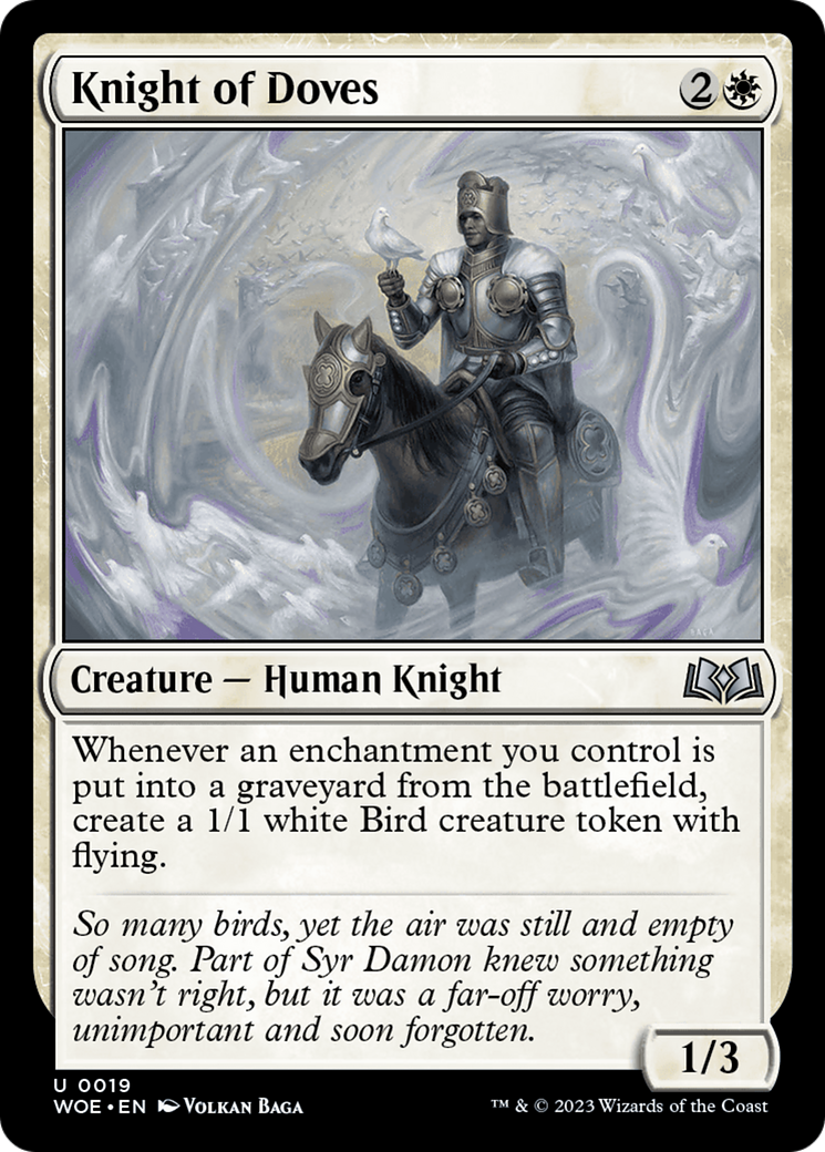 Knight of Doves (WOE-019) - Wilds of Eldraine